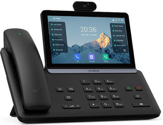 Yealink T88v Pro Ip Voip Gigabit Poe Wifi Bluetooth Phone Successor To T58w