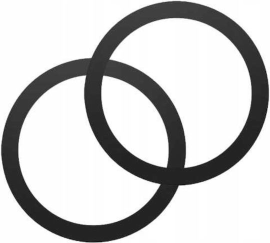 MagSafe Ringe Schwarz 2 Stück