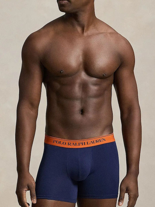 Herren Boxershorts Blau 3er Pack