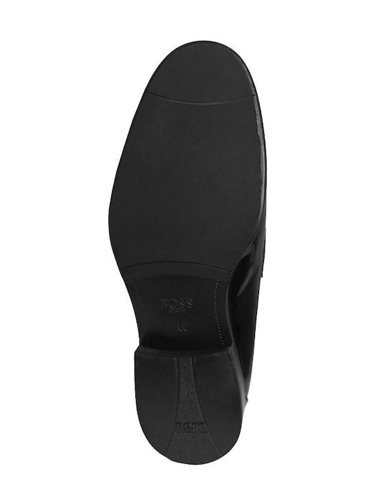 Leder Herren Mokassins in Schwarz Farbe