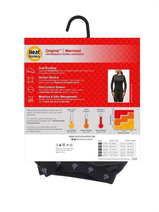 Heat Holders Pantaloni Termici Negri