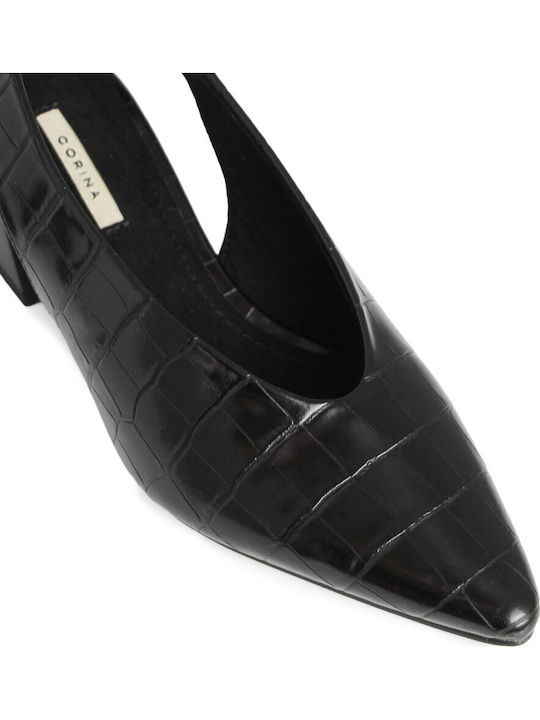 Heels with Mid Heel Black