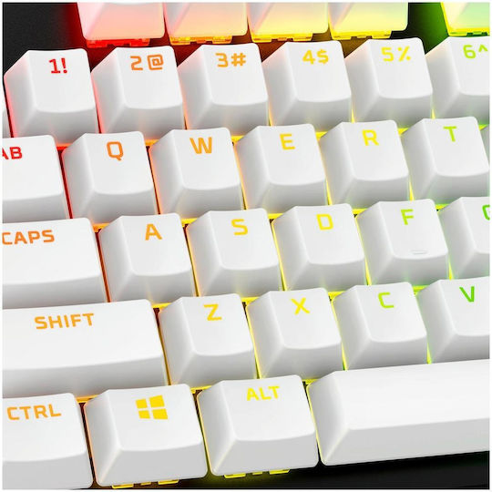 HyperX Пълен Комплект Капачки За Клавиатура PBT 519T5AA PBT с Подредба ANSI 104 бр
