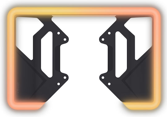 Trust Светлинна Лента За Монитор Trust Gxt 907 Vybz Rgb Led Usb Многоцветна Черна