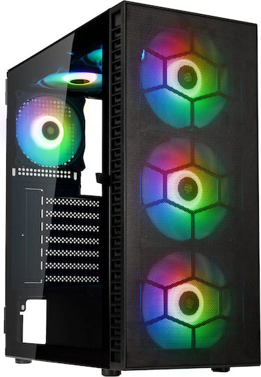 U-Case Rank Desktop PC (Ryzen 5-5600/8GB DDR4/512GB SSD/W11 Home)