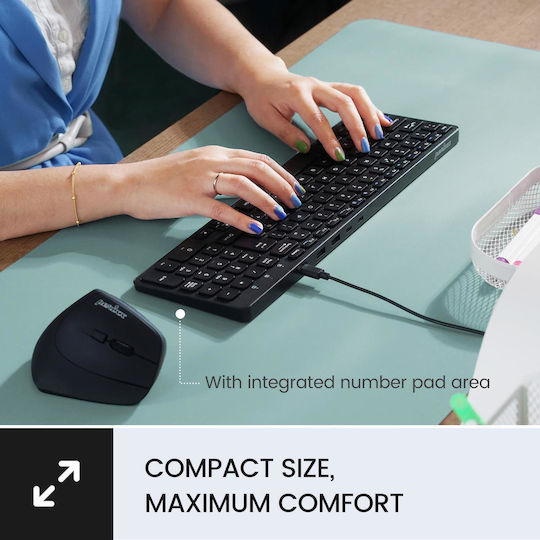 Perixx Periboard-215 Keyboard Only English US