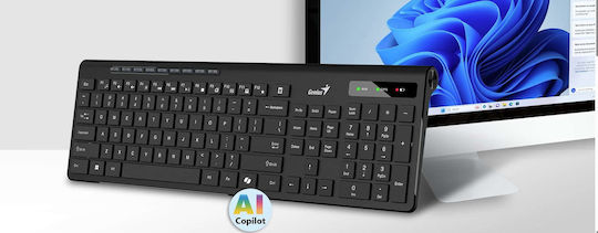 Genius Slimstar 7230 Nur Tastatur Englisch US