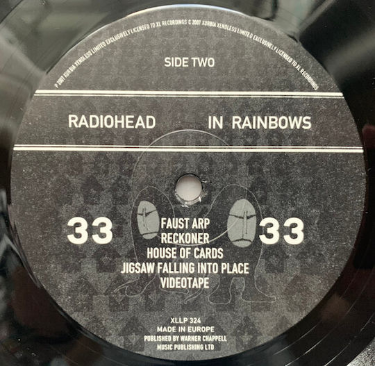 Radiohead In Rainbows 1 LP Rosa Vinyl