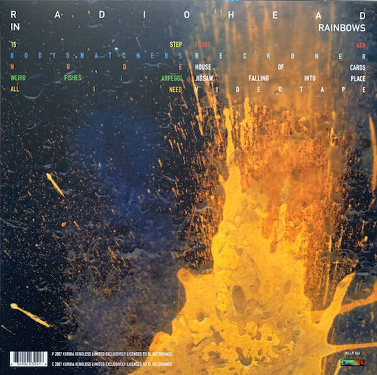 Radiohead In Rainbows 1 LP Rosa Vinyl