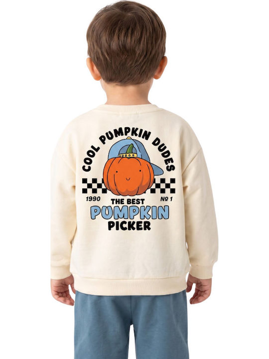 Trax Kids Tracksuits Ecru-Turquoise