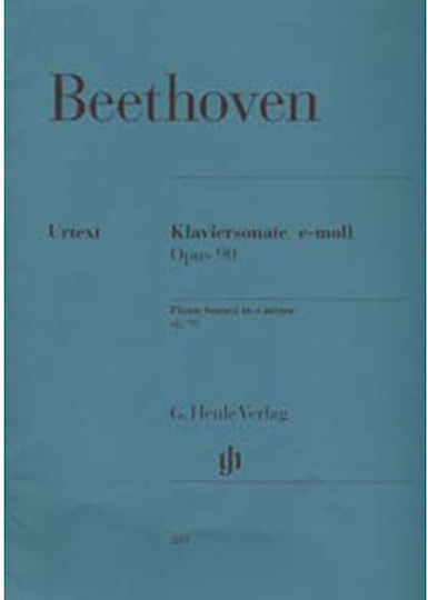 G Henle Verlag Ludwig Van Beethoven Piano Sonata E Minor Op 90 Εκδόσεις Henle Verlag Urtext
