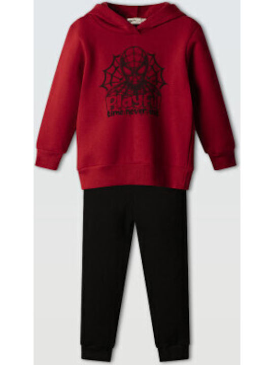 Kids Tracksuits With Top Red-Blue Maren 2 Pieces