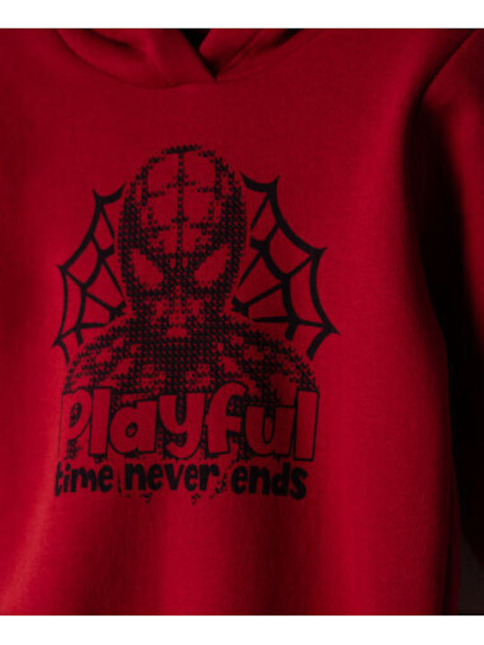 Kids Tracksuits With Top Red-Blue Maren 2 Pieces