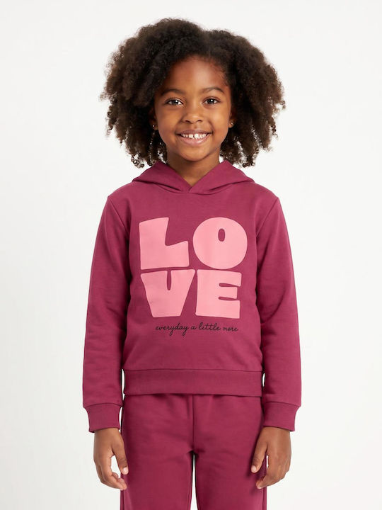 Kinder Sweatpants Set Fuchsie 2 Stück