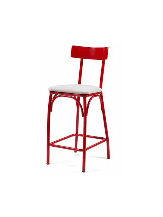 Hocker Bar Metallisch Rot