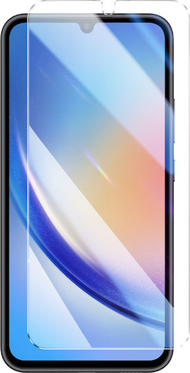 Mayaxess Tempered Glass Screen Protector Samsung Galaxy A34 5g 9h Shockproof Transparent