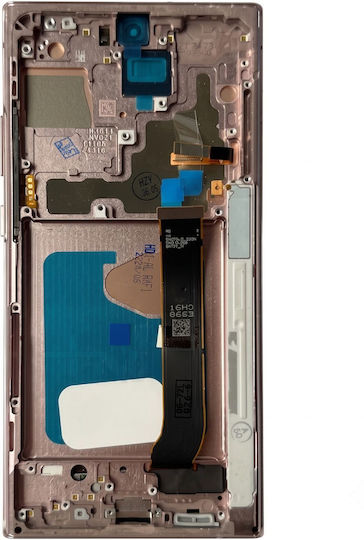 Clappio Vollbild Galaxy Note 20 Ultra Weiches OLED Panel Rahmen Bronze