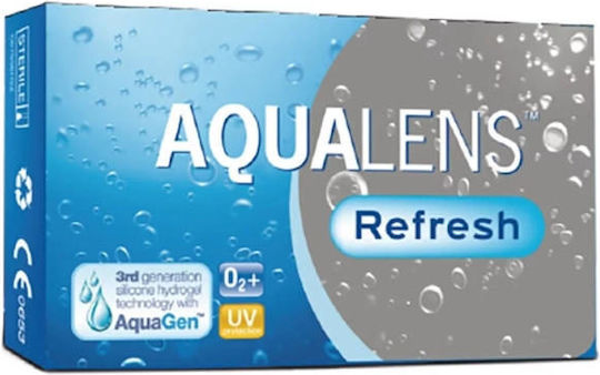 Meyers Aqualens Refresh 2 6 Μηνιαίοι Φακοί Επαφής Σιλικόνης Υδρογέλης