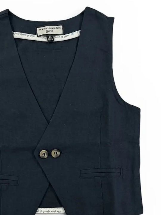 Kids Black Vest