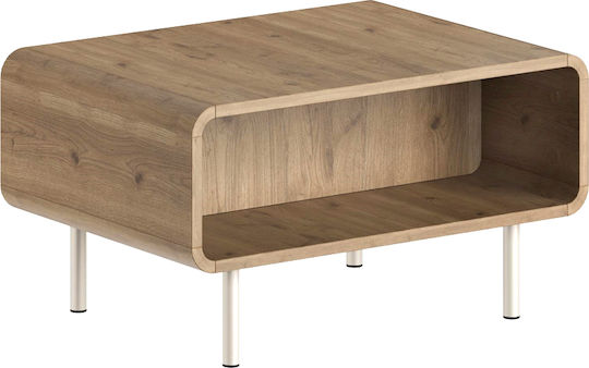 Правоъгълна Централна Кафе Маса Draen Дървена Sepet Oak Ш70.3xД50xВ38.7см