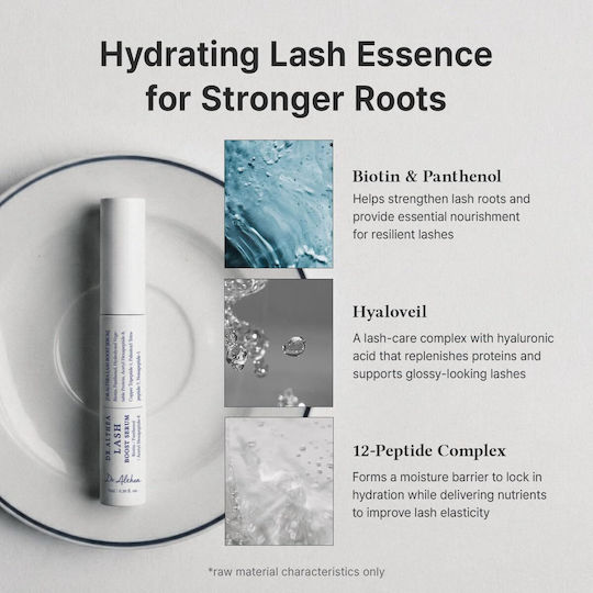 Dr. Althea Lash Boost Serum Feuchtigkeitsspendendes Serum Für Wimpern Mit Peptide & Hyaluronsäure Für Nährende 9ml
