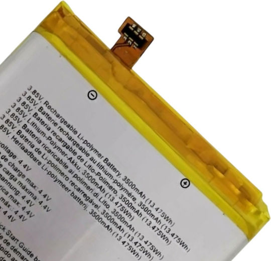 Clappio Baterie Internă Crosscall Trekker X3 3500mAh Model Lpn385350 Albă
