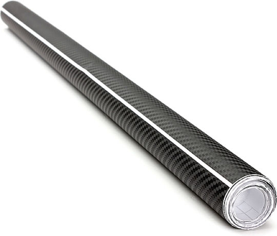 Bandă De Împachetare Auto 3D Din Carbon Culoare Neagră 28m X 1,27m