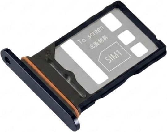 Clappio Ersatzfach Für Sim-Karte Honor Magic 8 Lite Schwarz