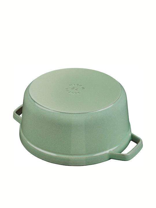 Staub La Cocotte Tiefes Gusseisen Kochtopf aus Gusseisen 1.7lt