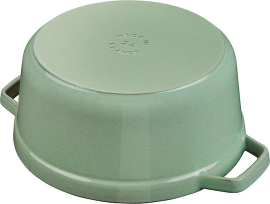 Staub La Cocotte Βαθιά Κατσαρόλα από Μαντέμι 1.7lt
