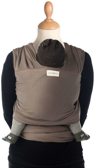 Babylonia Babytragetuch Wickeln Braun mit Maximales Kindergewicht 18kg