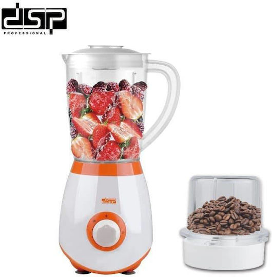 DSP KJ2002 Blender with Plastic Jug 1.5 lt 350W Orange