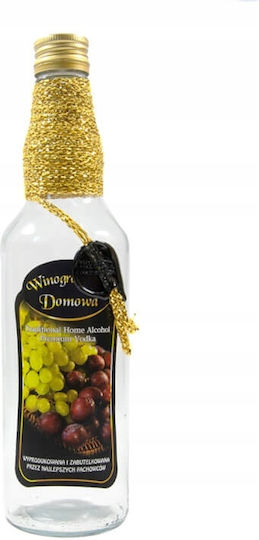 Sticlă Monopoly Decorată 500ml Viță de Vie Casnică