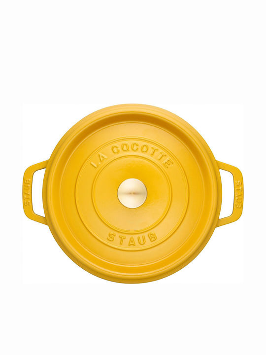 Staub Shallow Cast Iron Pot 6.7lt