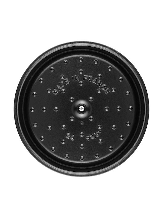 Staub Shallow Cast Iron Pot 6.7lt