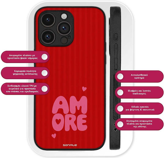 Калъф Sonique Stripe Stories Series Xiaomi Redmi Note 14 4G 164.84mm Amore
