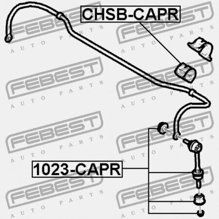 Rulment Spate Bara Stabilizatoare Chevrolet Captiva 2010 Eu 96810752