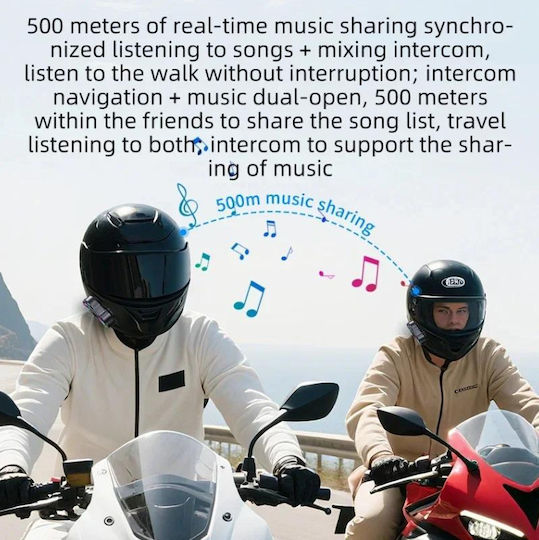 SPV Y 13 Pro Interfon unic pentru cască de motocicletă cu Bluetooth