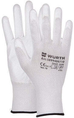Wurth Sicherheitshandschuhe Größe 10 Pu Komfort