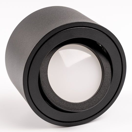 Spoturi Pentru Tavan și Perete Halogen Mobil Rotund Negru 50mm Amat-s Lumiled