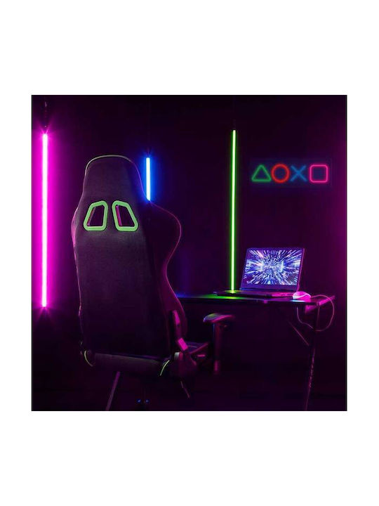 Неон LED Manta Gaming Symbols Snl111mt Многоцветен