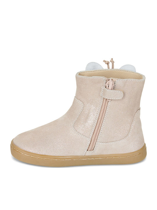 Leder Kinderstiefel Rosa