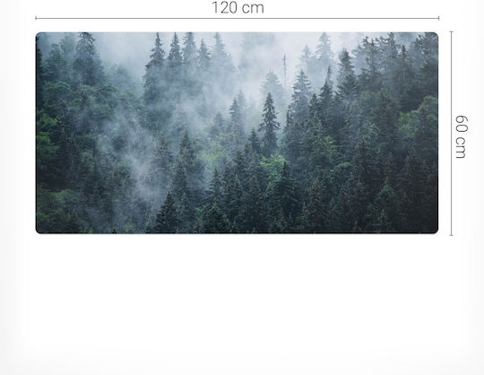 Mouse Tastatură Gaming Misty Pădure Coniferă 120x60 Cm