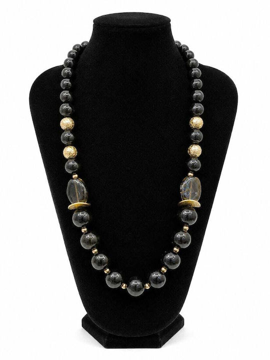 Liva Fashion Halskette Schwarz
