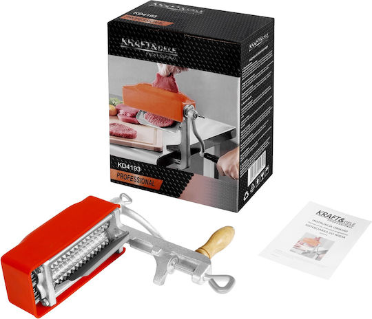Mașină de frăgezit carne Kraft&dele Role zimțate din fontă galvanizată Kd4193