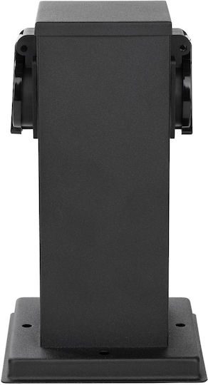 Iberi Coloană Externă de Grădină 230v 22cm 2x Priză Lumiled