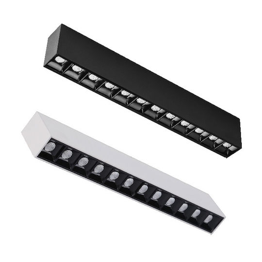 Baris Light LED Commercial Linear Wall Lighting 12W Warm White 34cm