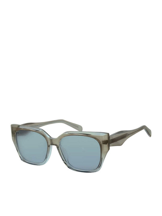 CP Premium Unisex Ochelari De Soare Cu Culoare Full Face Albastru Deschis Și Culoare Albastru Deschis CP6035