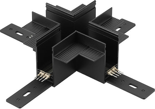 Cross Corner Magnetic Mini Recessed Sandy Black 1pc