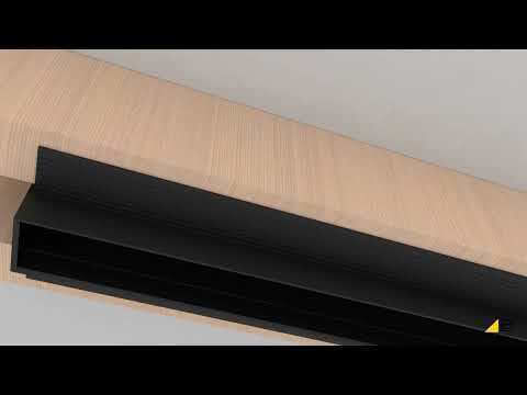 Magnetische Eingelassene Schiene Mini Track M-recessed 2c S Weiße dali 2m